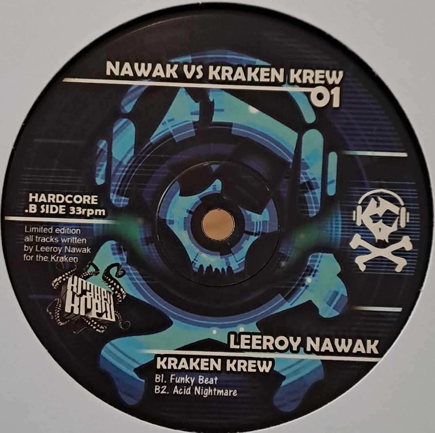 Nawak vs Kraken Krew 01 - vinyle hardcore